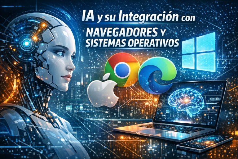 Más sobre las IAs y su integración con navegadores y Sistemas Operativos.